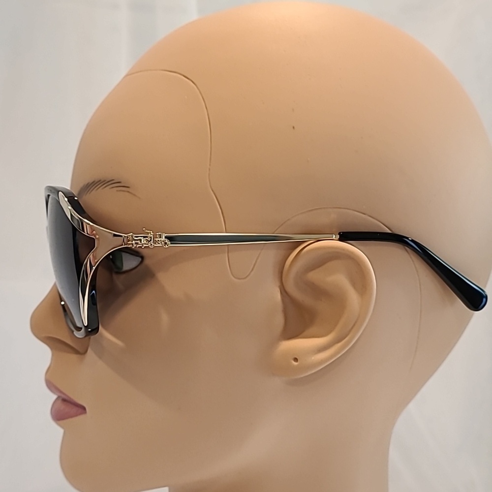 Coach Black Oversized Sunglasses - Picture 3 of 9